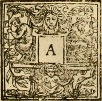 An illustration from Sermons of Master Iohn Caluin upon the booke of Iob, 1574, leaf 495