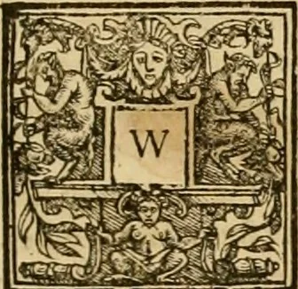 An illustration from Sermons of Master Iohn Caluin upon the booke of Iob, 1574, leaf 534