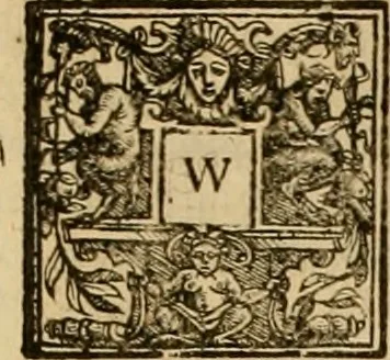 An illustration from Sermons of Master Iohn Caluin upon the booke of Iob, 1574, leaf 544