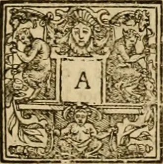 An illustration from Sermons of Master Iohn Caluin upon the booke of Iob, 1574, leaf 562