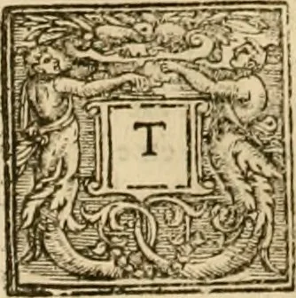 An illustration from Sermons of Master Iohn Caluin upon the booke of Iob, 1574, leaf 595