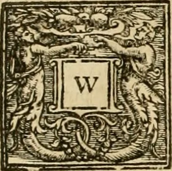 An illustration from Sermons of Master Iohn Caluin upon the booke of Iob, 1574, leaf 615