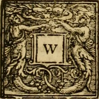 An illustration from Sermons of Master Iohn Caluin upon the booke of Iob, 1574, leaf 624