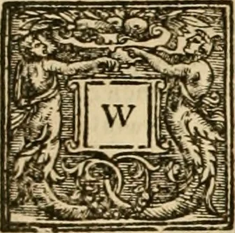 An illustration from Sermons of Master Iohn Caluin upon the booke of Iob, 1574, leaf 629