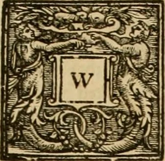 An illustration from Sermons of Master Iohn Caluin upon the booke of Iob, 1574, leaf 662