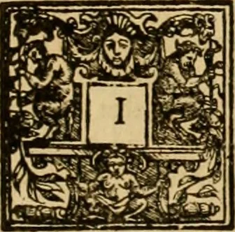 An illustration from Sermons of Master Iohn Caluin upon the booke of Iob, 1574, leaf 666