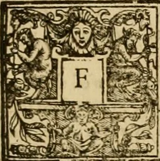 An illustration from Sermons of Master Iohn Caluin upon the booke of Iob, 1574, leaf 680