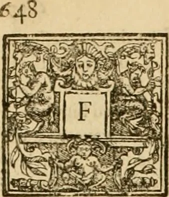 An illustration from Sermons of Master Iohn Caluin upon the booke of Iob, 1574, leaf 685