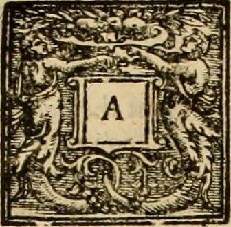 An illustration from Sermons of Master Iohn Caluin upon the booke of Iob, 1574, leaf 694
