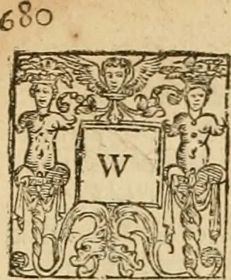 An illustration from Sermons of Master Iohn Caluin upon the booke of Iob, 1574, leaf 717