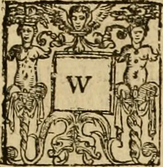 An illustration from Sermons of Master Iohn Caluin upon the booke of Iob, 1574, leaf 764