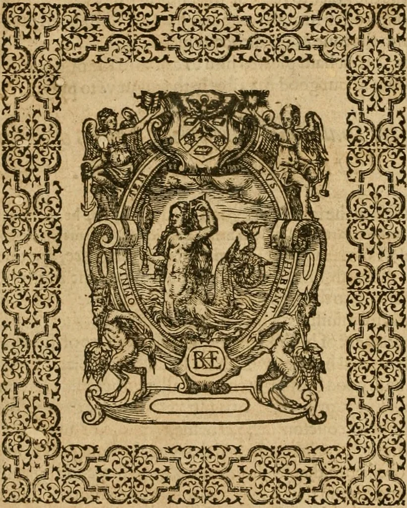 An illustration from Sermons of Master Iohn Caluin upon the booke of Iob, 1574, leaf 789