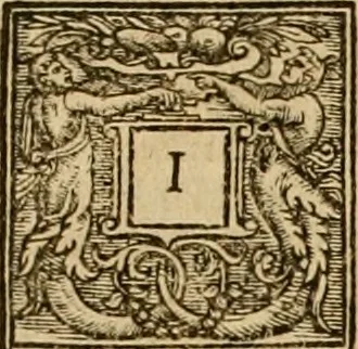 An illustration from Sermons of Master Iohn Caluin upon the booke of Iob, 1574, leaf 94