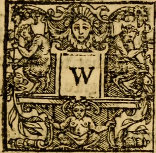 An illustration from Sermons of M. Iohn Calvine upon the Epistle of Saincte Paule to the Galathians, 1574, leaf 134