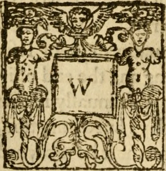 An illustration from Sermons of M. Iohn Calvine upon the Epistle of Saincte Paule to the Galathians, 1574, leaf 225