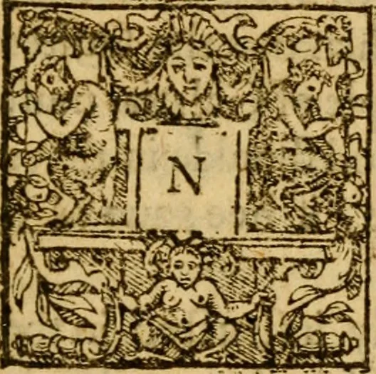An illustration from Sermons of M. Iohn Calvine upon the Epistle of Saincte Paule to the Galathians, 1574, leaf 40