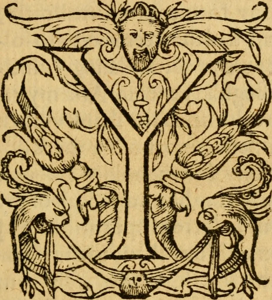 An illustration from Sermons of M. Iohn Calvine upon the Epistle of Saincte Paule to the Galathians, 1574, leaf 6