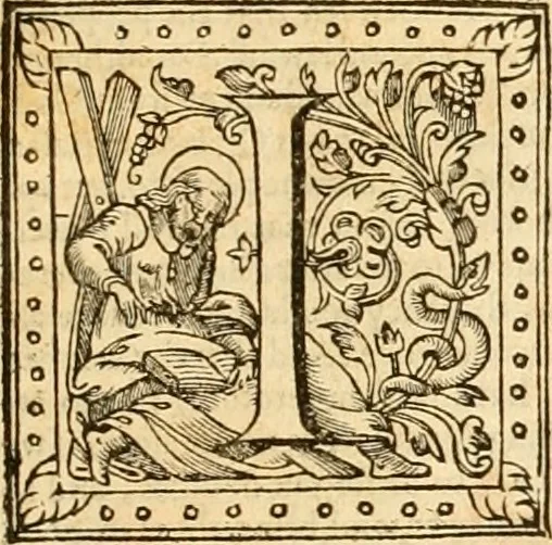 An illustration from The Sermons of M. Iohn Calvin upon the fifth booke of Moses called Deuteronomie : faithfully gathered word for word as preached them in open pulpit ; together with a preface of the ministers of the Church of Geneva ..., 1583, leaf 100