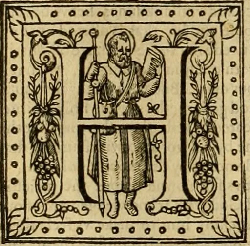 An illustration from The Sermons of M. Iohn Calvin upon the fifth booke of Moses called Deuteronomie : faithfully gathered word for word as preached them in open pulpit ; together with a preface of the ministers of the Church of Geneva ..., 1583, leaf 1087