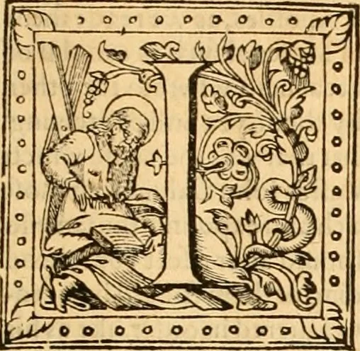 An illustration from The Sermons of M. Iohn Calvin upon the fifth booke of Moses called Deuteronomie : faithfully gathered word for word as preached them in open pulpit ; together with a preface of the ministers of the Church of Geneva ..., 1583, leaf 8