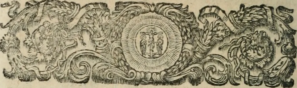 An illustration from Sermons prêchez devant son altesse roïale Madame la Duchesse d'Yorck, 1684, leaf 415