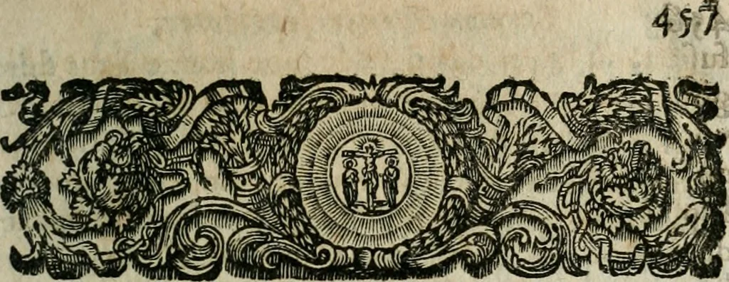 An illustration from Sermons prêchez devant son altesse roïale Madame la Duchesse d'Yorck, 1684, leaf 472