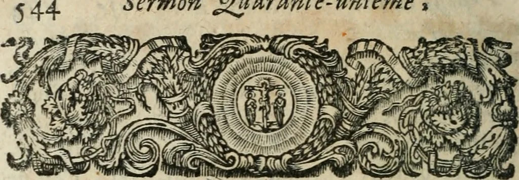 An illustration from Sermons prêchez devant son altesse roïale Madame la Duchesse d'Yorck, 1684, leaf 559