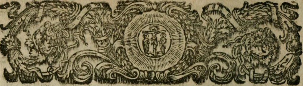 An illustration from Sermons prêchez devant son altesse roïale Madame la Duchesse d'Yorck, 1684, leaf 413