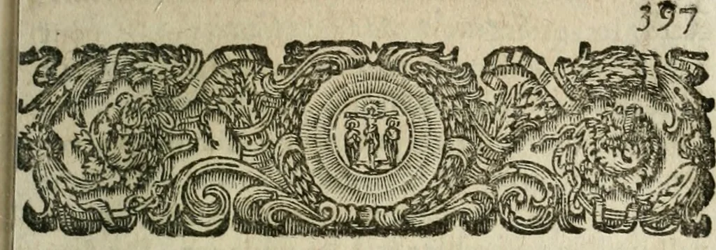 An illustration from Sermons prêchez devant son altesse roïale Madame la Duchesse d'Yorck, 1684, leaf 408