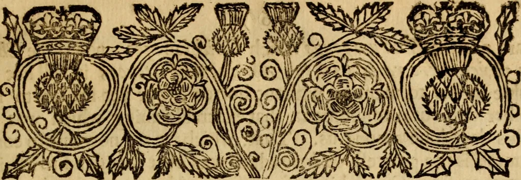 An illustration from A sermon preacht at Holy-Rood-House, 30. January, 168¹/ before Her Higness the Lady Anne .., 1682, leaf 8