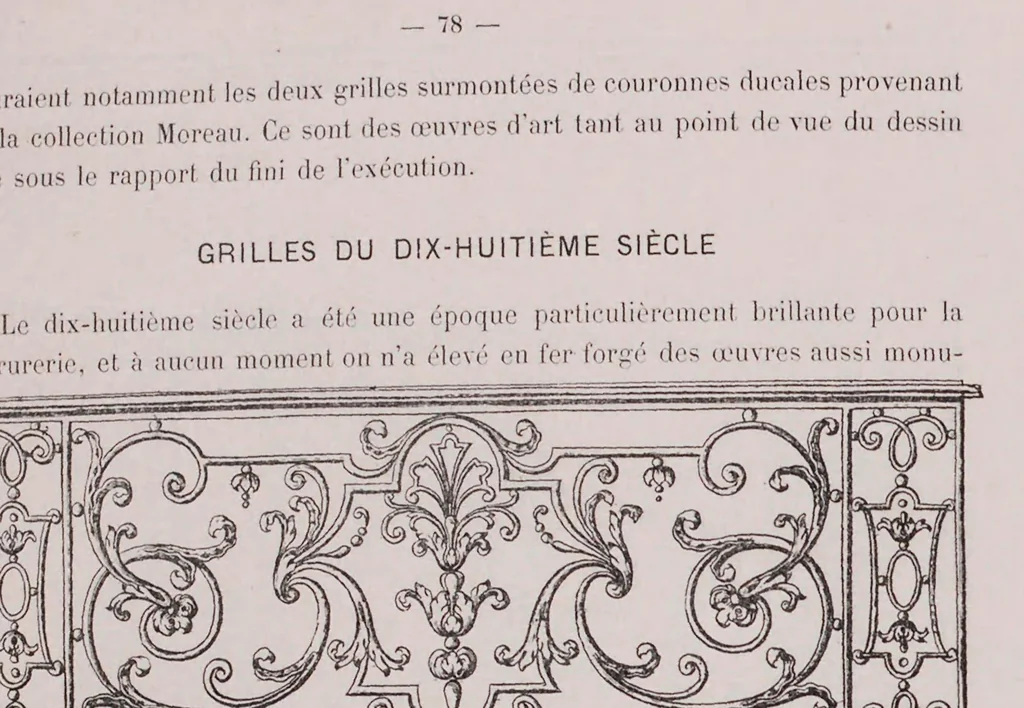 An illustration from La serrurerie ancienne a l'Exposition universelle de 1900, 1902, leaf 168