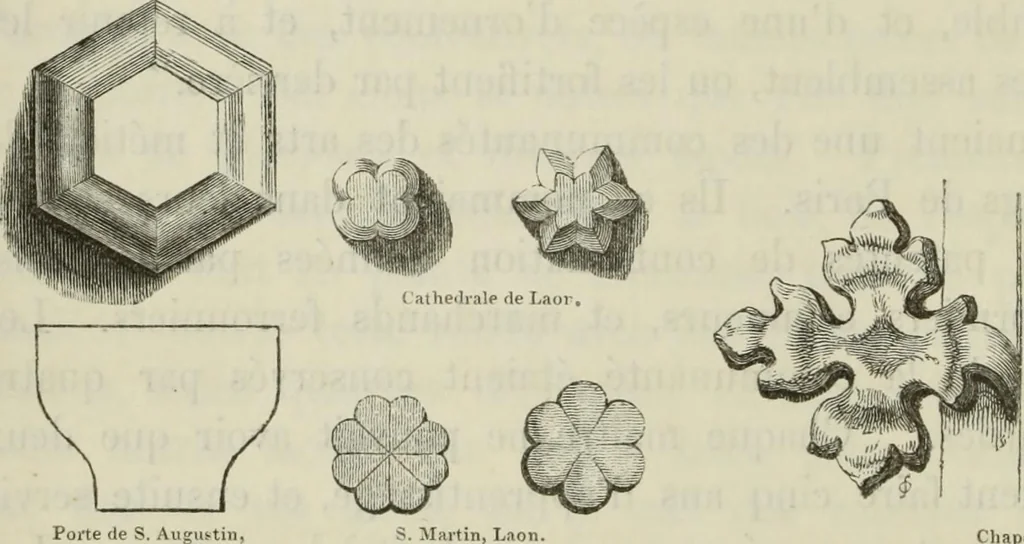 An illustration from Serrurerie du moyen-âge : les ferrures de portes, 1858, leaf 121