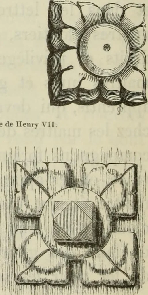 An illustration from Serrurerie du moyen-âge : les ferrures de portes, 1858, leaf 121