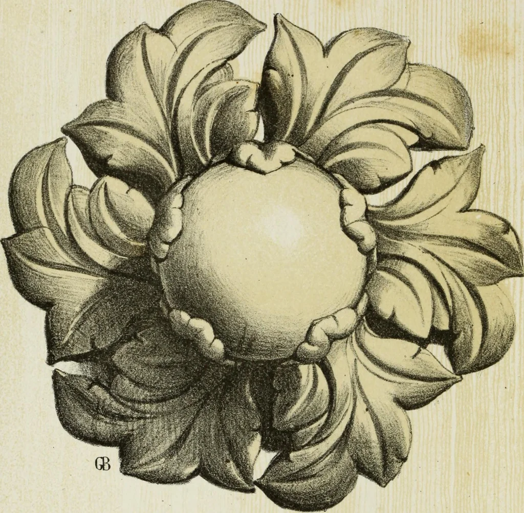 An illustration from Serrurerie du moyen-âge : les ferrures de portes, 1858, leaf 145