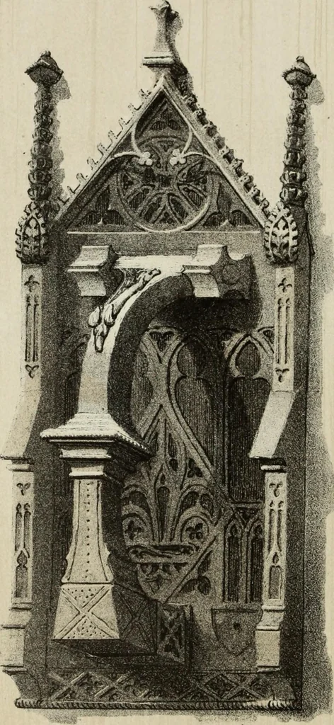 An illustration from Serrurerie du moyen-âge : les ferrures de portes, 1858, leaf 169