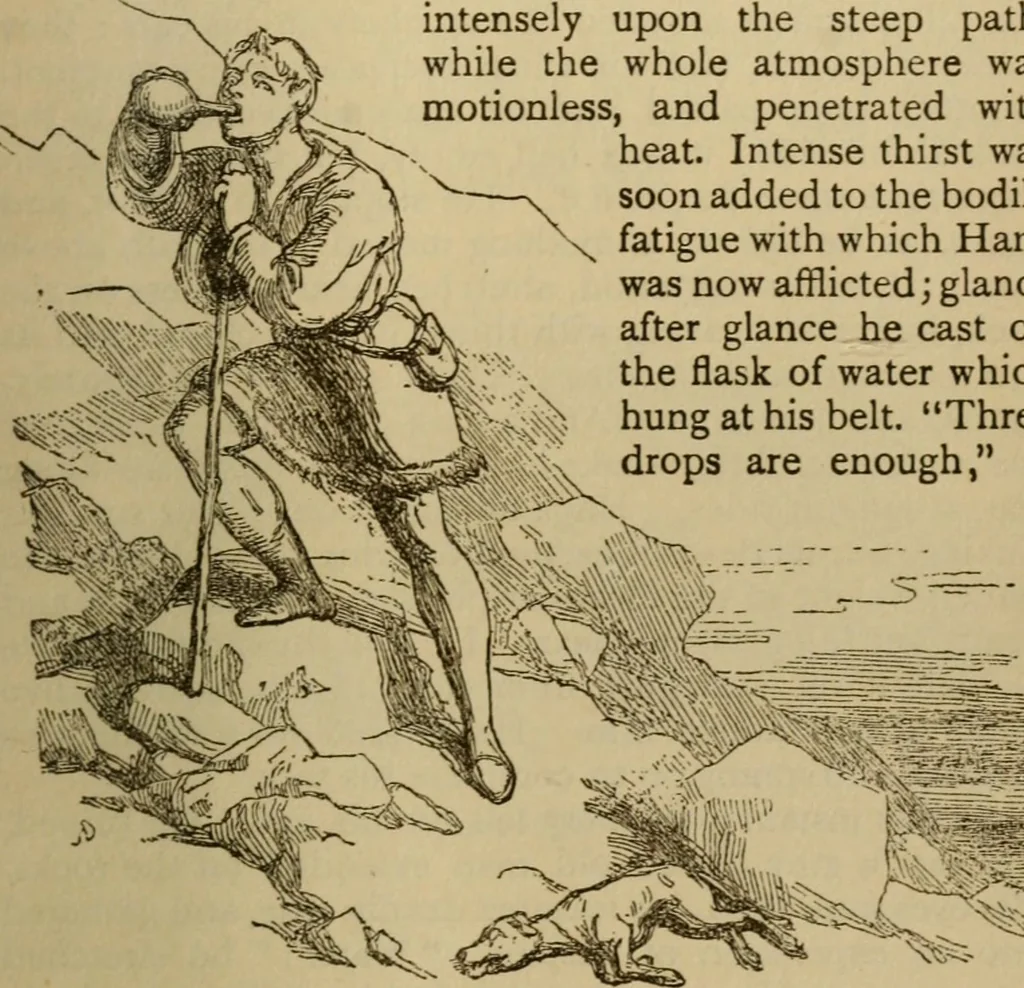 An illustration from Sesame & lilies, The two paths, & The king of the golden river, 1909, leaf 294