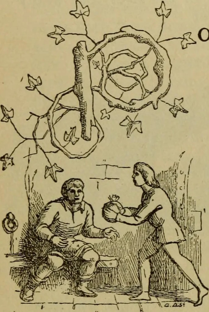 An illustration from Sesame & lilies, The two paths, & The king of the golden river, 1909, leaf 297