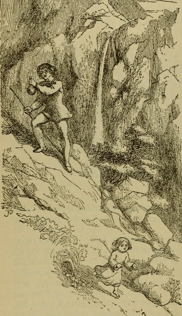 An illustration from Sesame & lilies, The two paths, & The king of the golden river, 1909, leaf 303