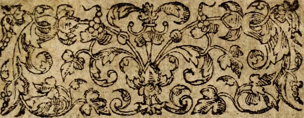 An illustration from Sessanta salmi di David : tradotti in rime volgari italiane, secondo la verità del testo hebreo, col cantico di Simeone, e i dieci comandamenti de la Legge : ogni cosa insieme col canto, 1566, leaf 250