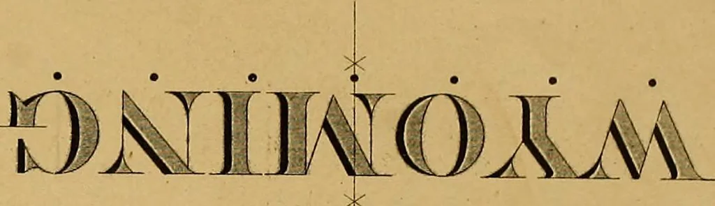 An illustration from A set of alphabets of all the various hands of modern use : with examples in each style, designed as a text book, 1877, leaf 88