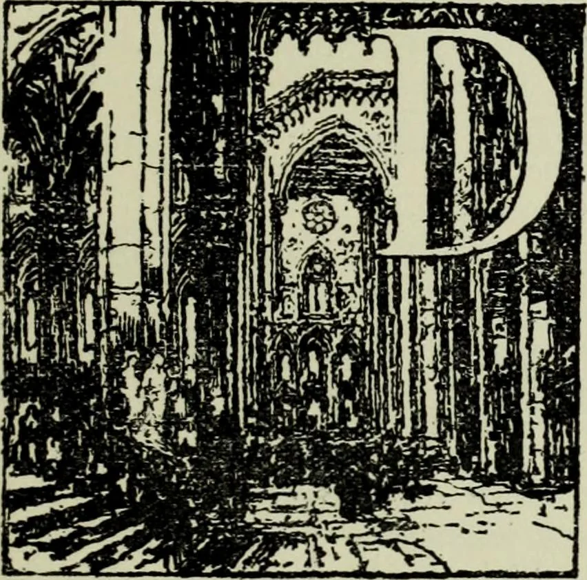 An illustration from Seven angels of the renascence, the story of art from Cimabue to Claude ;, 1905, leaf 110