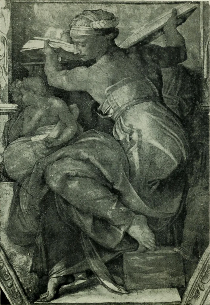 An illustration from Seven angels of the renascence, the story of art from Cimabue to Claude ;, 1905, leaf 124