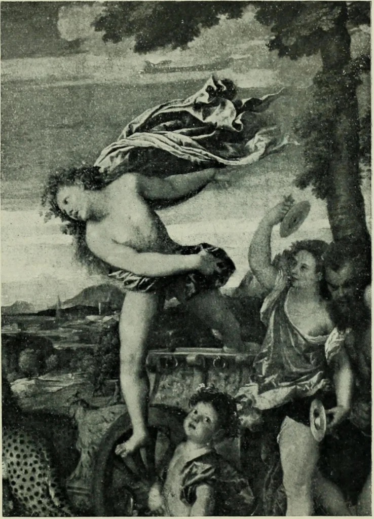 An illustration from Seven angels of the renascence, the story of art from Cimabue to Claude ;, 1905, leaf 186