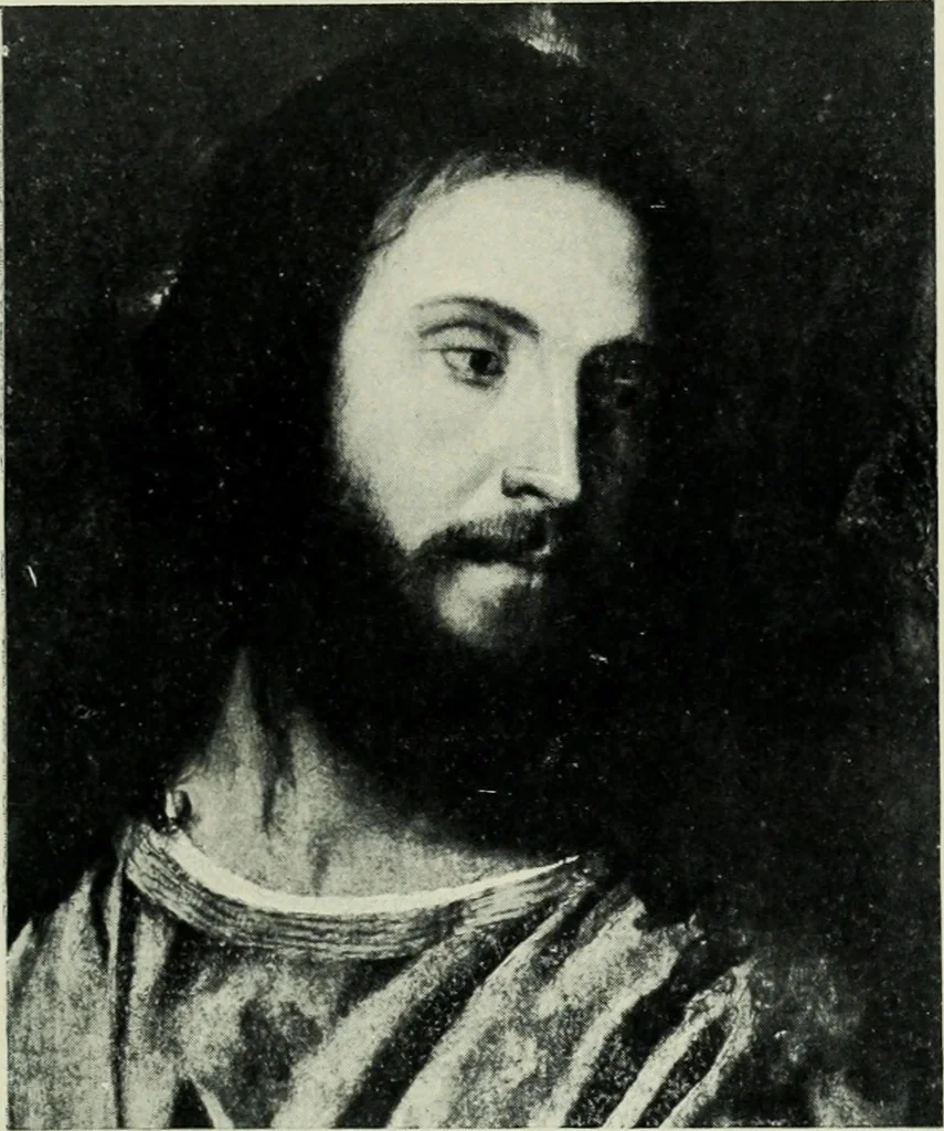 An illustration from Seven angels of the renascence, the story of art from Cimabue to Claude ;, 1905, leaf 200