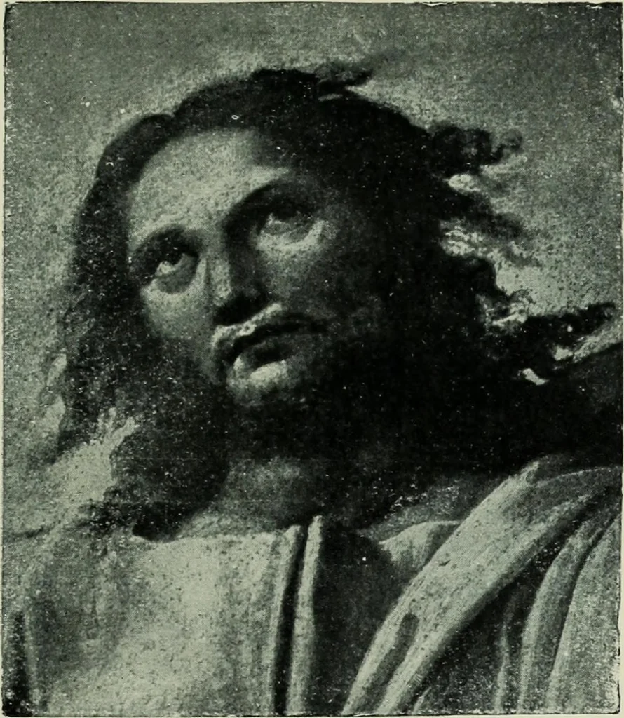 An illustration from Seven angels of the renascence, the story of art from Cimabue to Claude ;, 1905, leaf 222