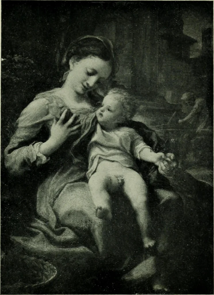 An illustration from Seven angels of the renascence, the story of art from Cimabue to Claude ;, 1905, leaf 268