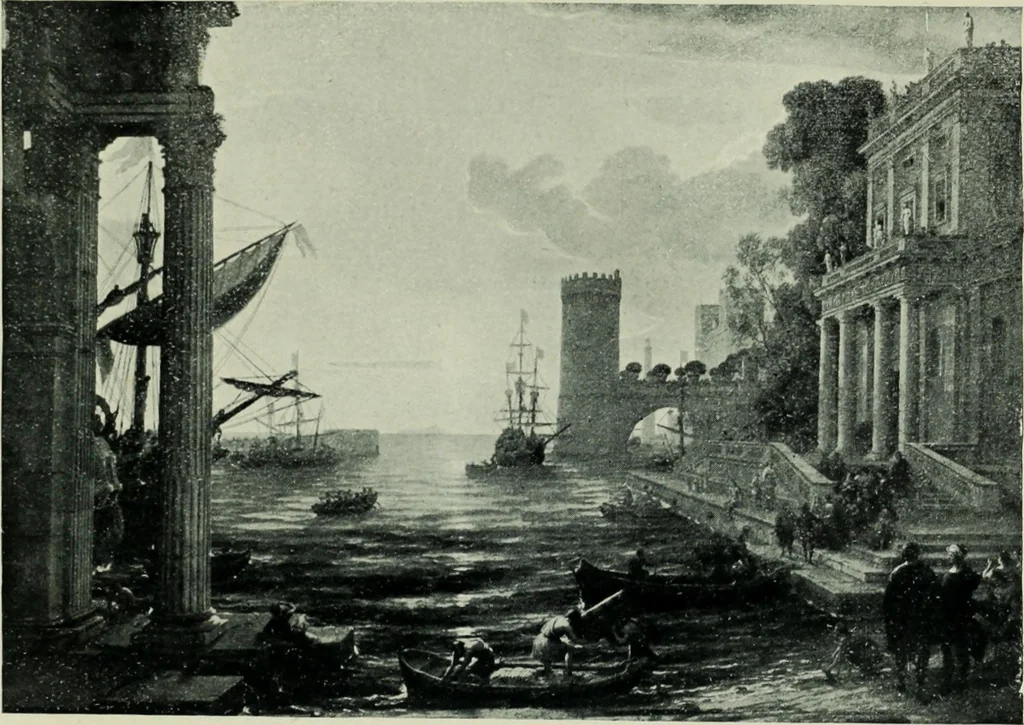 An illustration from Seven angels of the renascence, the story of art from Cimabue to Claude ;, 1905, leaf 316