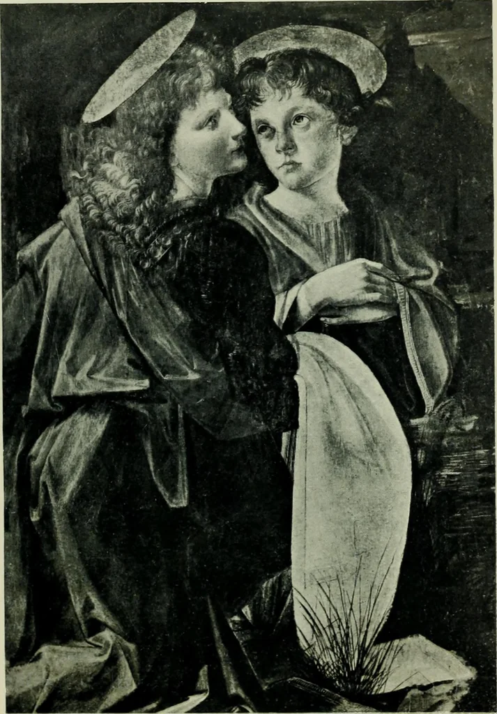 An illustration from Seven angels of the renascence, the story of art from Cimabue to Claude ;, 1905, leaf 84