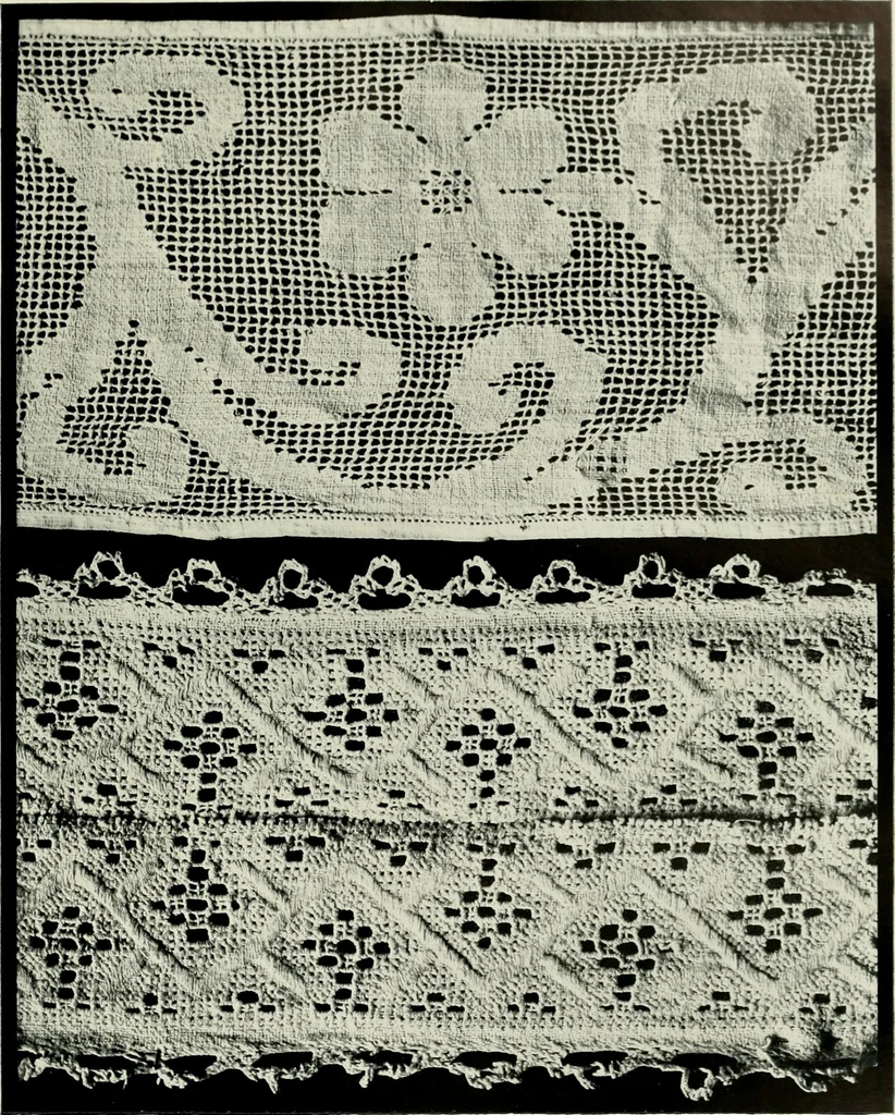 An illustration from Seven centuries of lace, 1908, leaf 100