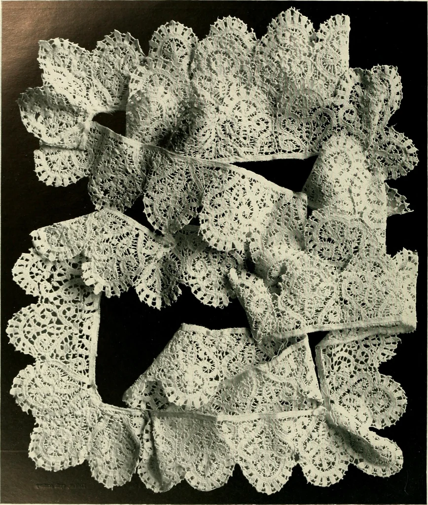 An illustration from Seven centuries of lace, 1908, leaf 109